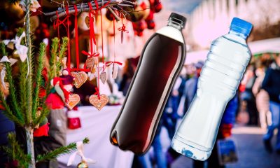 Cât a ajuns să coste o sticlă de suc de 0,5 litri, la Târgul de Crăciun din Piața Constituției. Ce preț are o sticlă de apă plată sau minerală