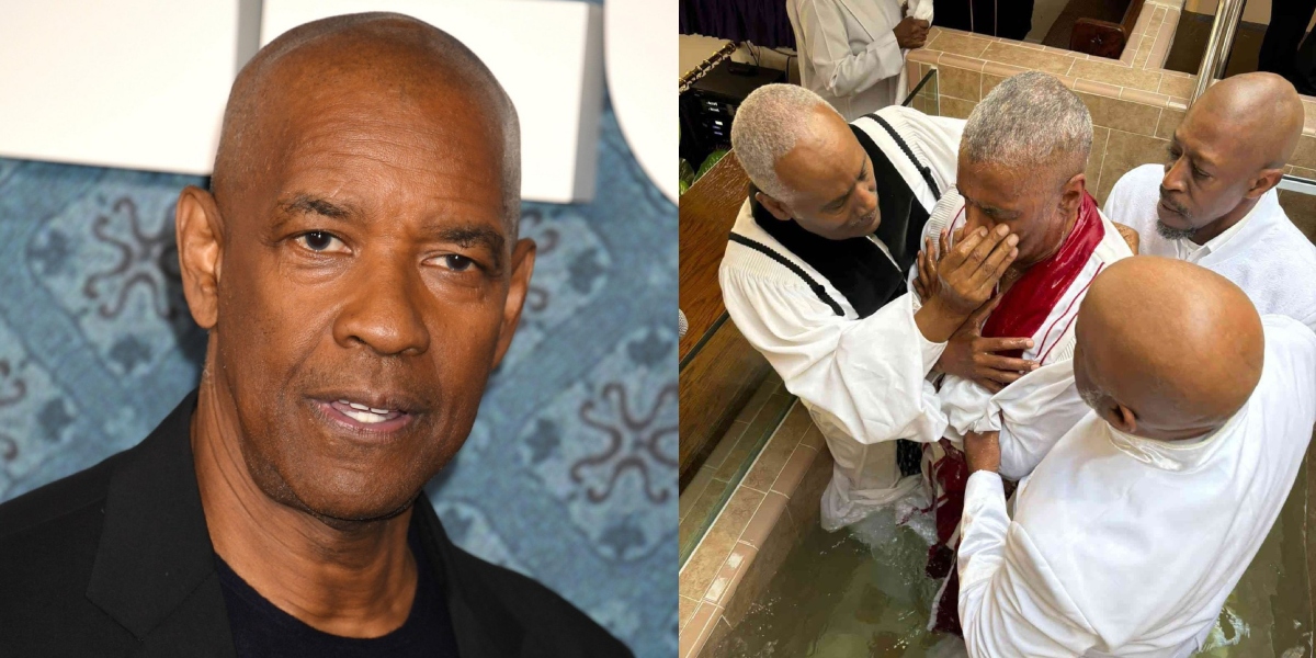 Denzel Washington s-a BOTEZAT cu doar câteva zile înainte de a împlini 70 de ani. A făcut o schimbare de CARIERĂ