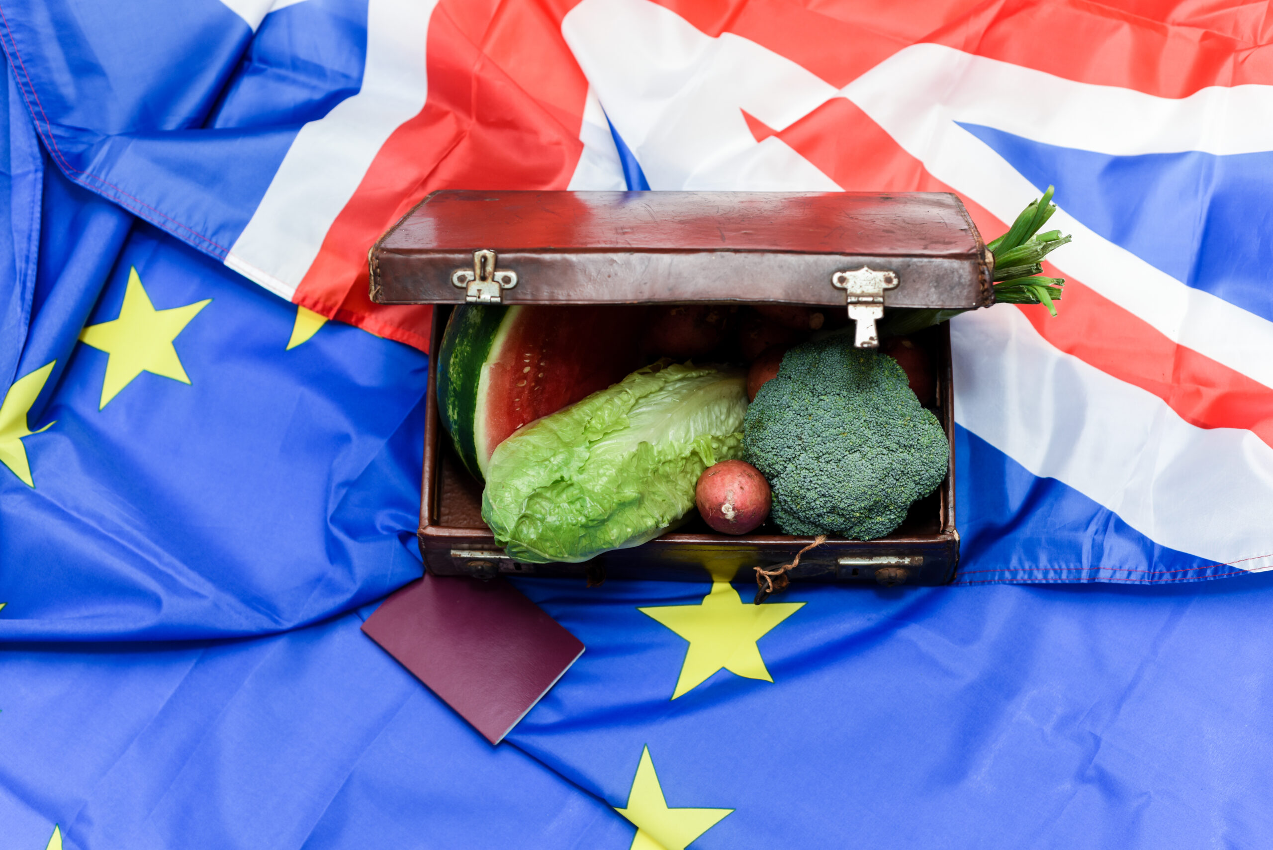 Exporturile de alimente ale Marii Britanii către UE au scăzut cu 3,6 miliarde de euro pe an