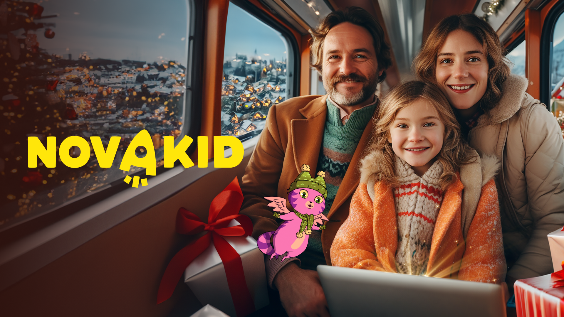 Sprijină dezvoltarea copilului tău printr-un cadou atipic de Crăciun! Novakid are o idee pentru tine