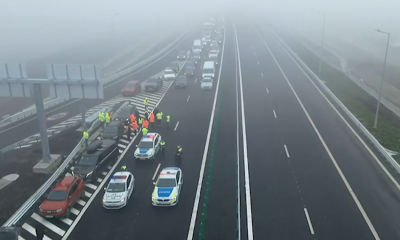 O treime din AUTOSTRADA MOOLDOVEI a fost finalizată. Segmentul Buzău-Focșani a fost deschis vineri
