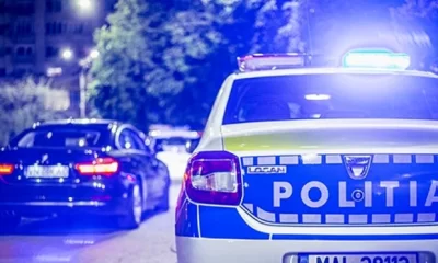 Polițist lovit de un șofer fugar și fără permis. Individul, oprit după o urmărire ca în filme