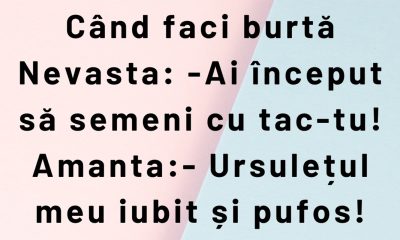 Bancul de vineri | Când faci burtă