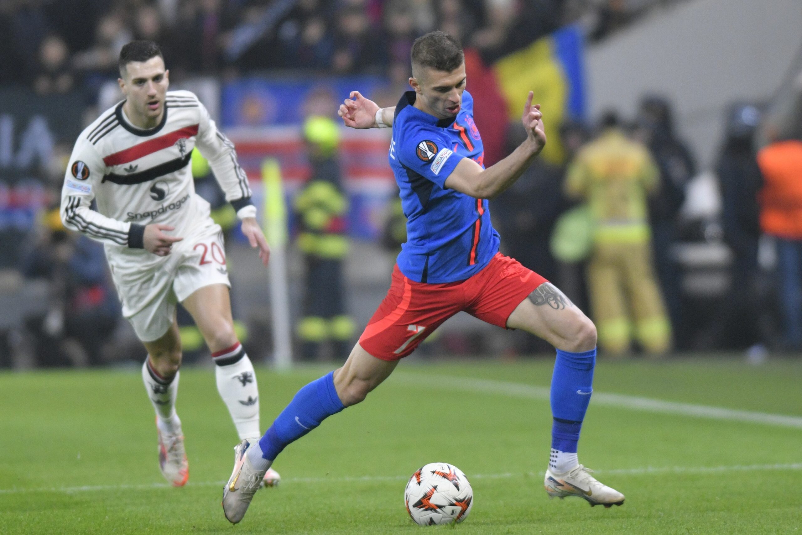FCSB-Manchester United, o partidă de GALĂ. A fost 0-2 pe Arena Națională
