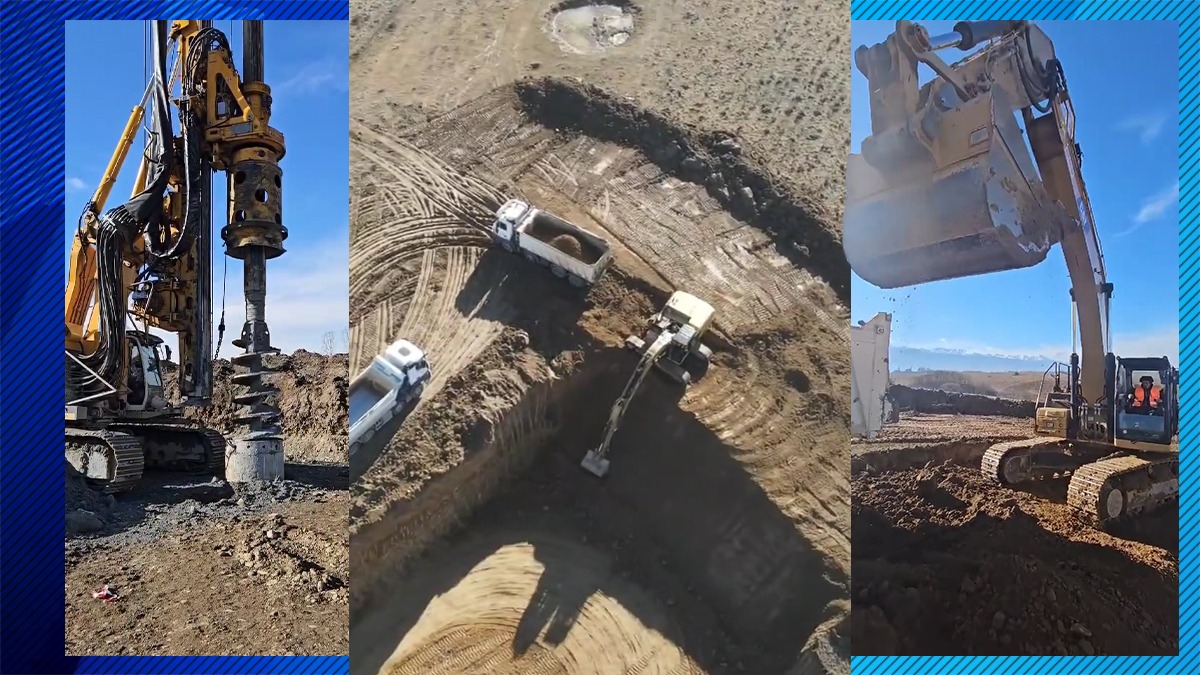 Se lucrează la foc automat pe Autostrada Sibiu – Făgăraș. Imagini spectaculoase