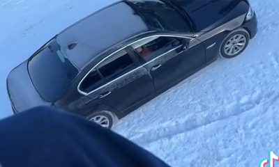 „Unii vă dați cu sania, vericu se dă cu F10″ Scene INIMAGINABILE pe pârtia de schi de la Borșa / FILMAREA a devenit virală