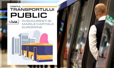 Cât costă călătoria cu METROUL în București vs Paris, Roma, Berlin, Viena. În ce state UE este cel mai ieftin