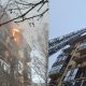INCENDIU puternic lângă București. Un bloc din zona Militari Residence, Chiajna, a luat foc