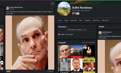 Mai multe pagini false de Facebook pro-Călin Georgescu create în ianuarie au mesaje și poze identice și sunt legate de o agenție finanțată din Rusia