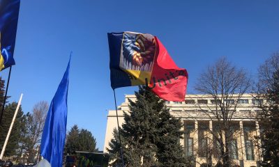 VIOLENȚE la protestele din Piața Victoriei. Demisia lui Iohannis a întărâtat spiritele. Manifestanții vor să intre în Guvern / Reacție Jandarmerie