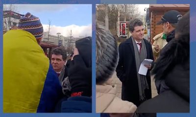 VIRAL Primarul Capitalei României, Nicușor Dan, huidut în Capitala Moldovei