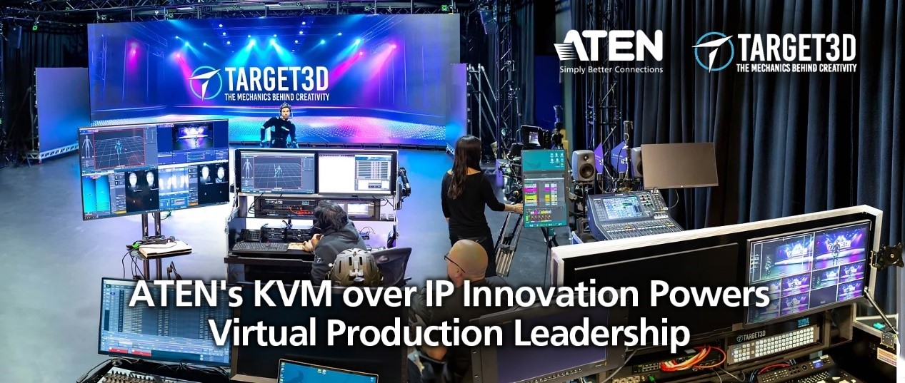 Studiu de caz – Solutia multi-view ATEN KVM over IP pentru un studio de productie virtuala din Londra Studiu de caz – Solutia multi-view ATEN KVM over IP pentru un studio de productie virtuala din Londra