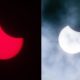 În ce zonă din România s-a văzut cel mai bine eclipsa parțială de Soare de sâmbătă. Imagini virale cu fenomenul astronomic