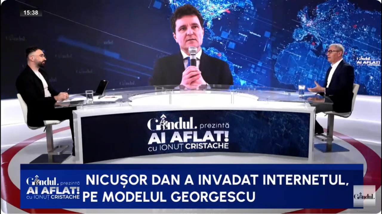 Nicușor Dan îi ia locul lui Georgescu pe TikTok