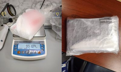 Descindere ca-n filme în centrul Capitalei. Trei TRAFICANȚI străini, prinși în flagrant cu un kilogram de cocaină