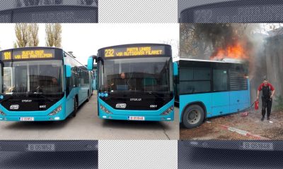 Ipoteză-șoc în cazul autobuzului Otokar care a luat foc în timp ce era parcat în autobază: „E posibil să fie și o mână CRIMINALĂ”