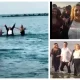 Șoșoacă s-a aruncat în valuri, în Marea Neagră. „Și grasele poartă tricouri ude”
