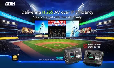 ATEN VE8662, noul transceiver HDMI True 4K cu compresie H.265 over IP și alimentare prin PoE