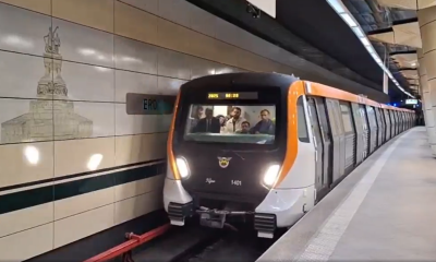 Gata! Noul metrou Alstom a intrat pe Magistrala Drumul Taberei