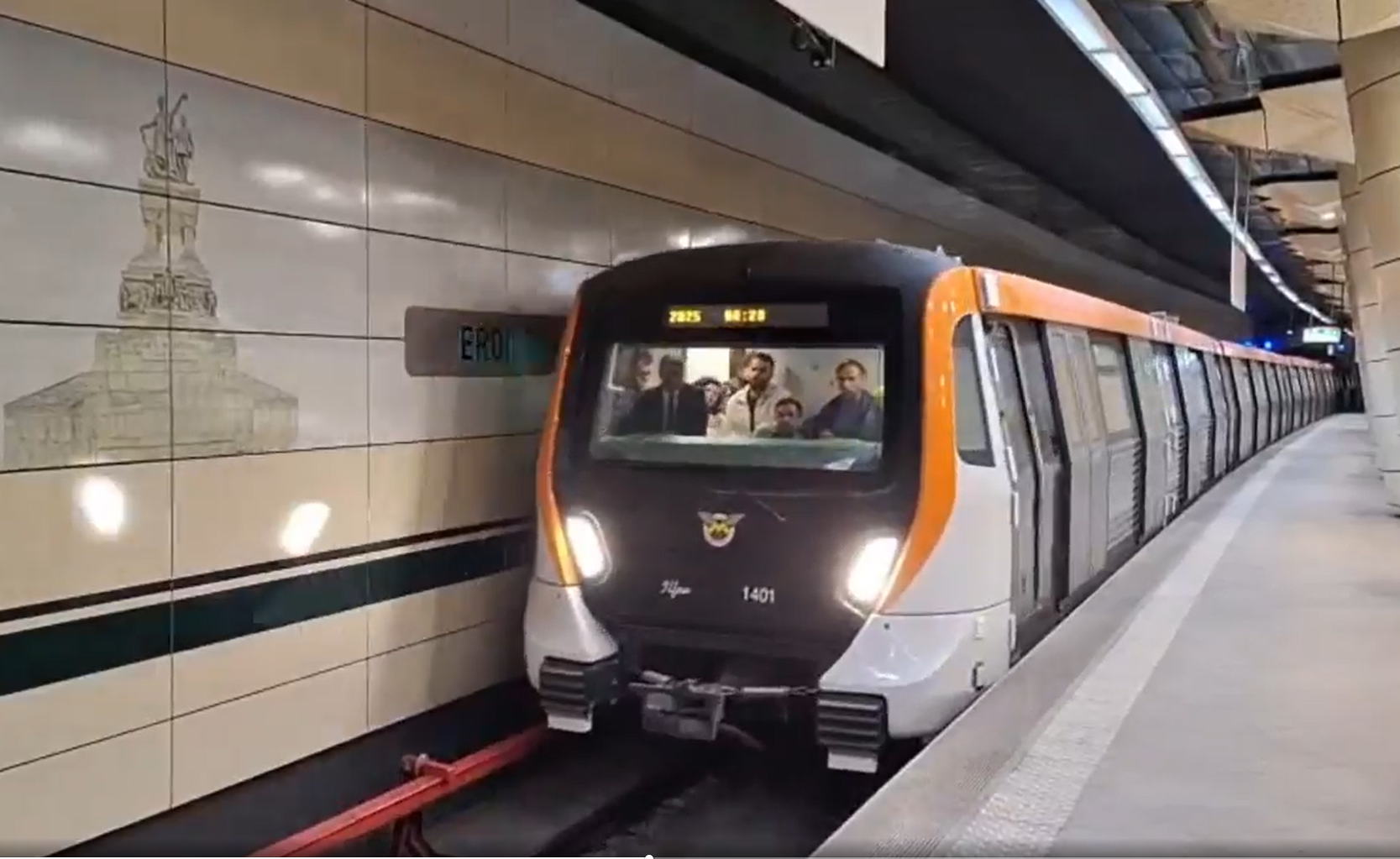 Gata! Noul metrou Alstom a intrat pe Magistrala Drumul Taberei