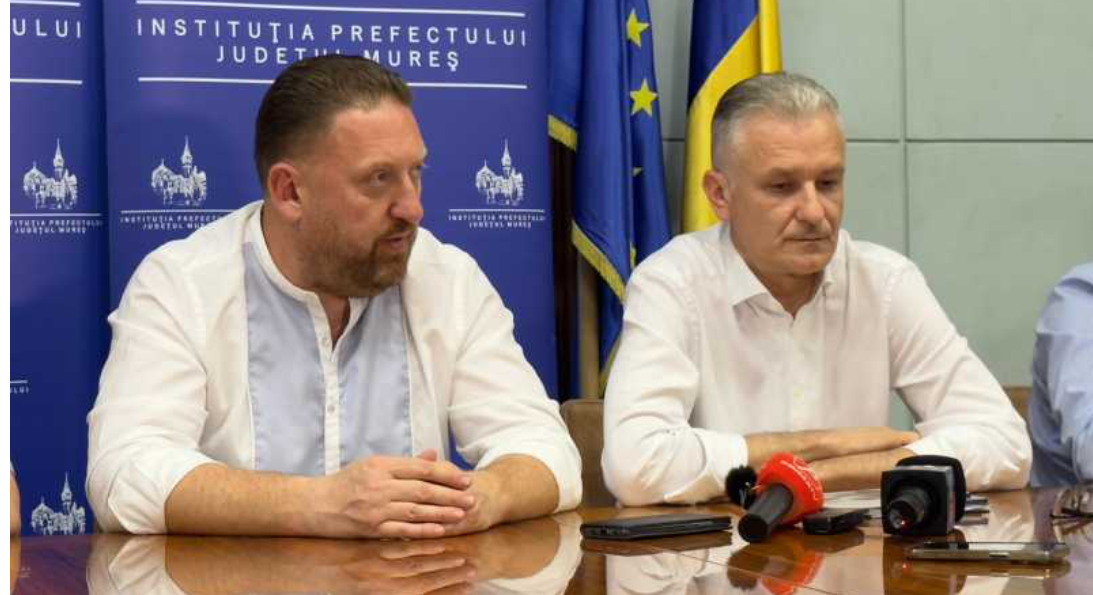 Alertă în Mureș. „Sarea „de la Praid se îndreaptă spre Târnava Mică. Populația trebuie să facă rezerve de apă dulce