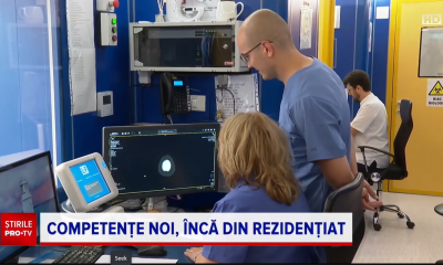 Medicii pot începe studiile complementare din perioada rezidențiatului pentru a obține atestate pe tehnici avansate ca Neuroradiologia Intervențională