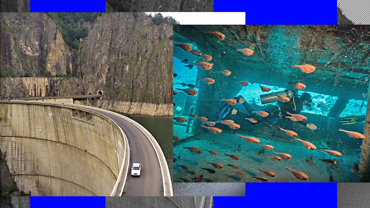 Secretul terifiant care se află pe fundul lacului Vidraru dezvăluie una dintre marile tragedii din istoria comunistă a României