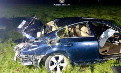 Tânăr de 23 de ani, pasager într-o mașină, a MURIT într-un accident rutier în Dâmbovița. La volan era un șofer de 18 ani