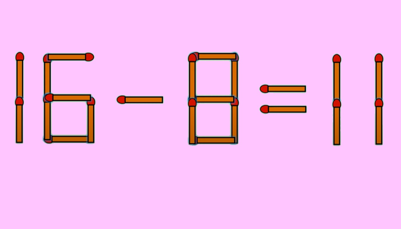 Test IQ cu chibrituri | Transformați 16