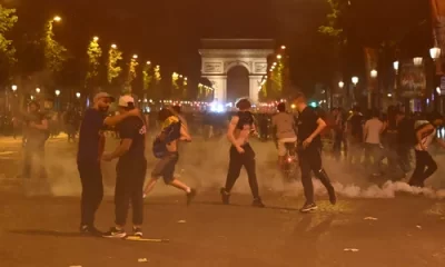 Victorie istorică urmată de haos în Paris: doi morți, magazine jefuite și sute de arestări după Liga Campionilor