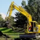 Cum a fost furat și dus în alt județ un excavator folosit la realizarea reţelei de canalizare a oraşului Tismana