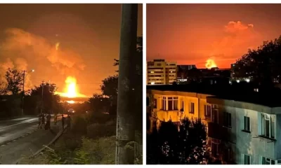 Atacurile rușilor în Ucraina, vizibile din România: alertă RO-Alert pentru risc de cădere a obiectelor din aer