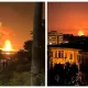 Atacurile rușilor în Ucraina, vizibile din România: alertă RO-Alert pentru risc de cădere a obiectelor din aer