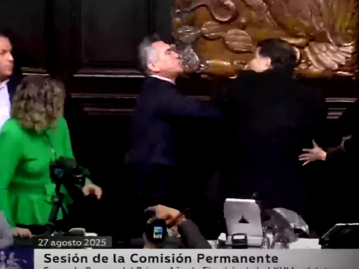 Bătaie în Senatul Mexicului, între liderul unui partid de opoziție și președintele Camerei: „M-a lovit și a spus: «O să te bat, o să te omor»”