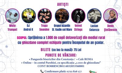 Hai și tu să schimbi un destin! Eveniment caritabil pentru copiii din județul Constanța