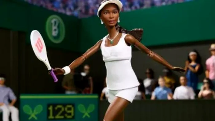 Venus Williams a devenit păpușă Barbie. Sportiva a primit wild card la US Open