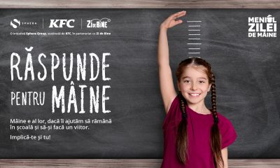 „Meniul Zilei de Mâine”: 50 de copii rămân în băncile școlii, cu sprijinul Sphera Franchise Group și ZI de BINE