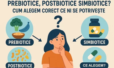 Prebiotice, postbiotice sau simbiotice? Cum alegem CORECT ce ni se potrivește