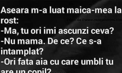 Bancul de joi | „Tu ori îmi ascunzi ceva?” Bancul de joi | „Tu ori îmi ascunzi ceva?”