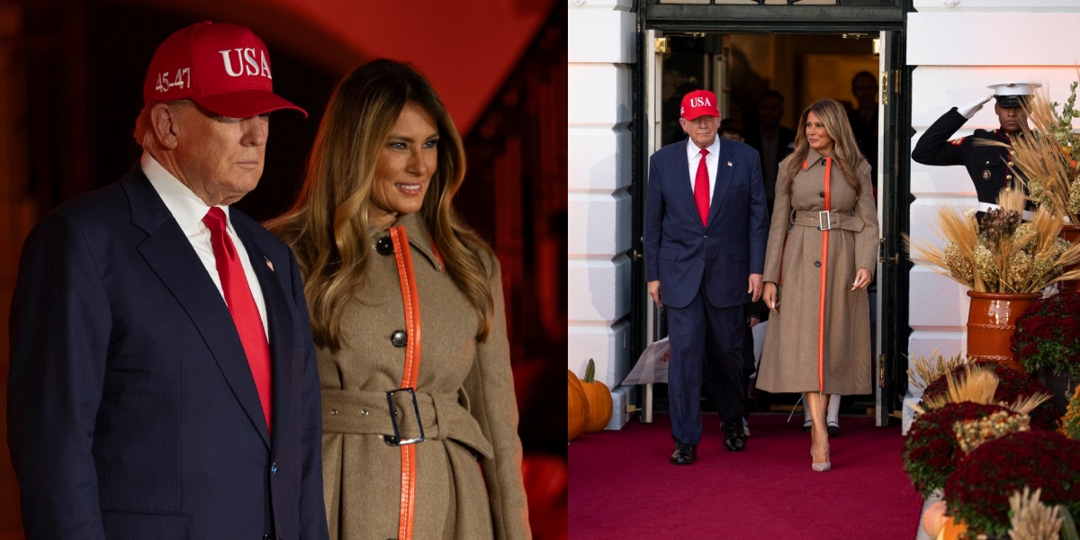 Melania Trump arată superb de Halloween 2025 la Casa Albă. Ținuta Primei Doamne e o pledoarie adusă eleganței clasice Melania Trump arată superb de Halloween 2025 la Casa Albă. Ținuta Primei Doamne e o pledoarie adusă eleganței clasice