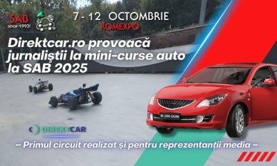 Direktcar.ro provoacă jurnaliştii la mini-curse auto la SAB 2025