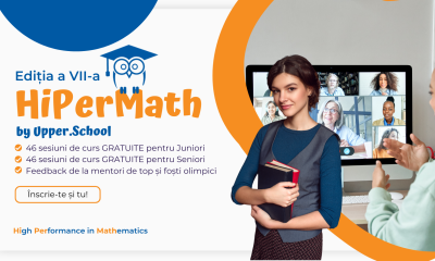HiPerMath – programul de elită, selectiv și gratuit, care formează olimpicii de top ai României la matematică