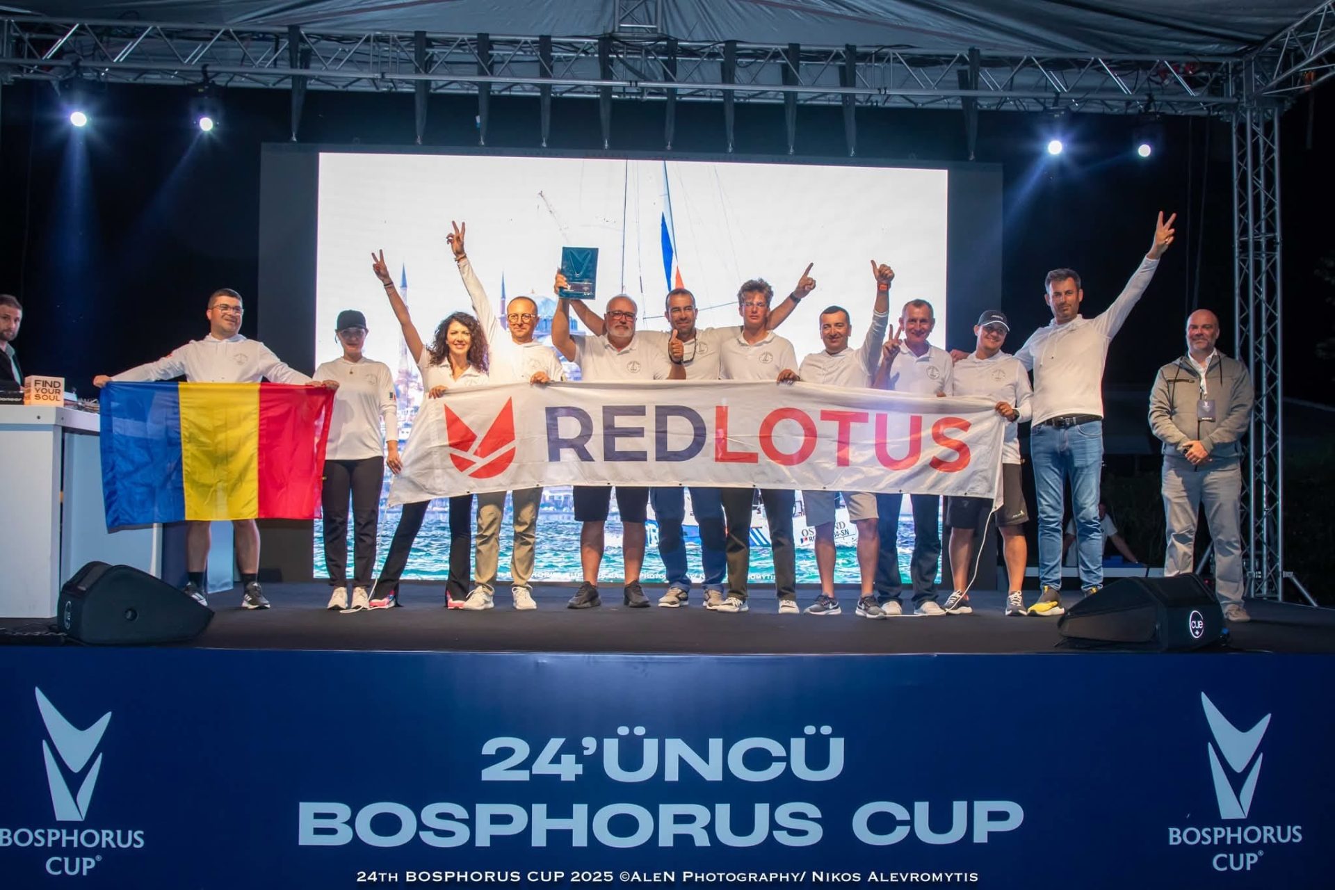 Două echipaje RedLotus Sailing au urcat pe podiumul Bosphorus Cup. Ostwind, condus de Andrei Nicolescu, a ocupat locul I la categoria ORC C