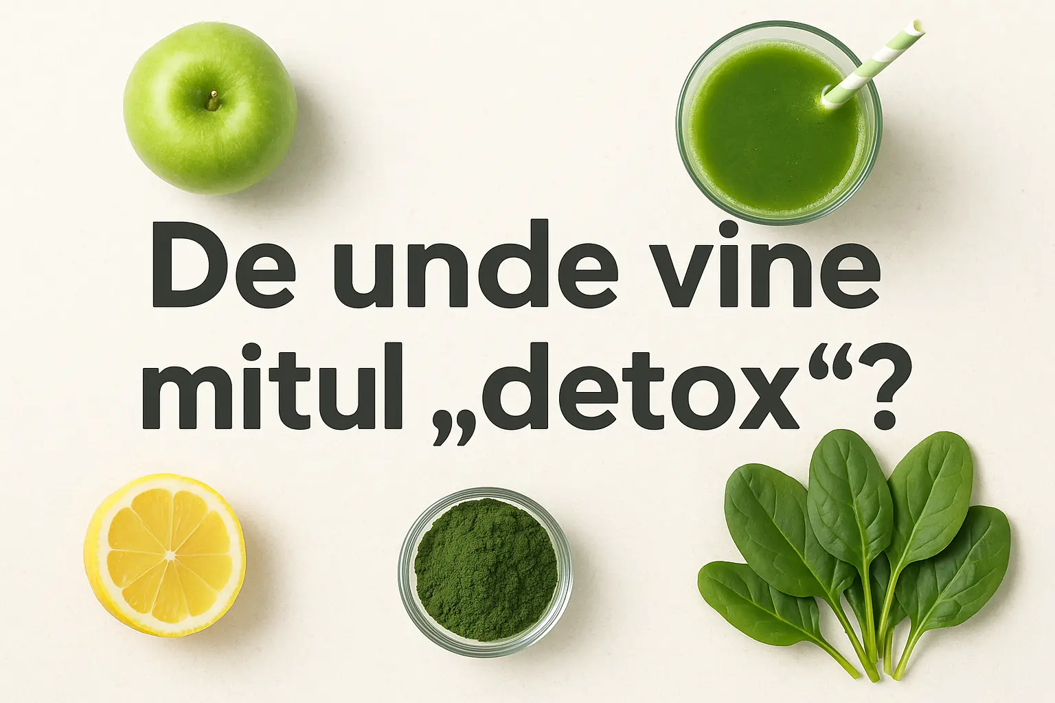 De unde vine mitul „detox”? De unde vine mitul „detox”?