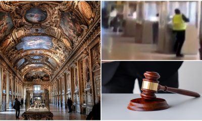 Doi dintre suspecții jafului de la Luvru au fost puși sub acuzare. Alți trei au fost eliberați