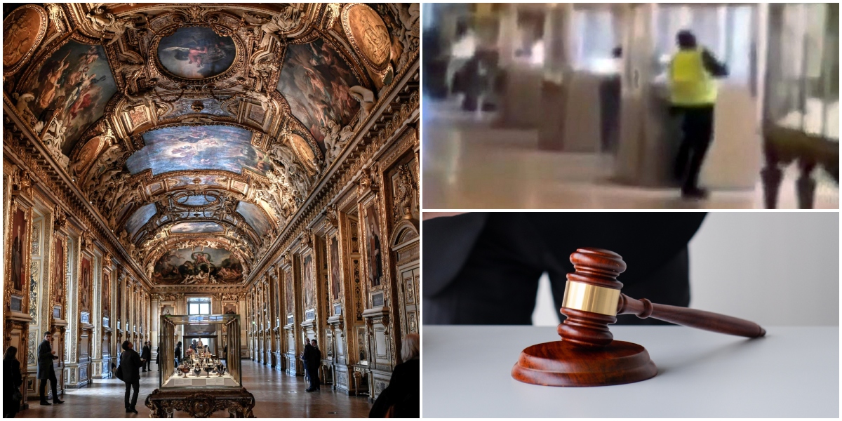 Doi dintre suspecții jafului de la Luvru au fost puși sub acuzare. Alți trei au fost eliberați