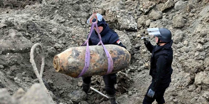 Bombă de 470 de kilograme din Al Doilea Război Mondial, descoperită și dezamorsată în centrul Belgradului