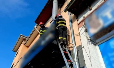 Incendiu într-un fast-food din Giurgiu. La sosirea pompierilor, localul era inundat cu fum