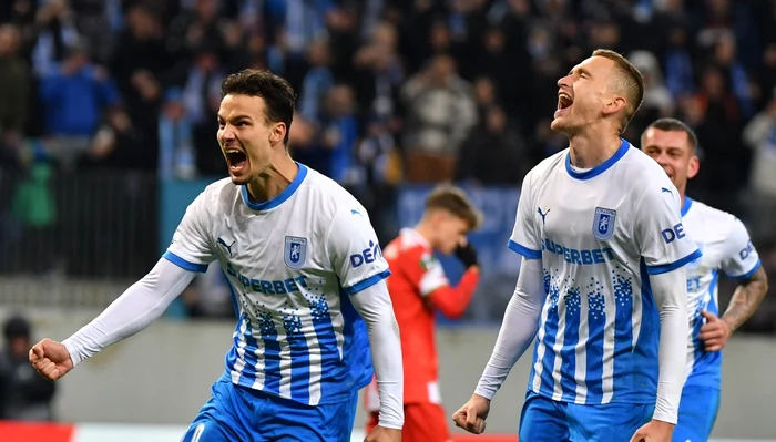 Universitatea Craiova dă recital cu echipa maghiarilor și încheie anul în fruntea Superligii