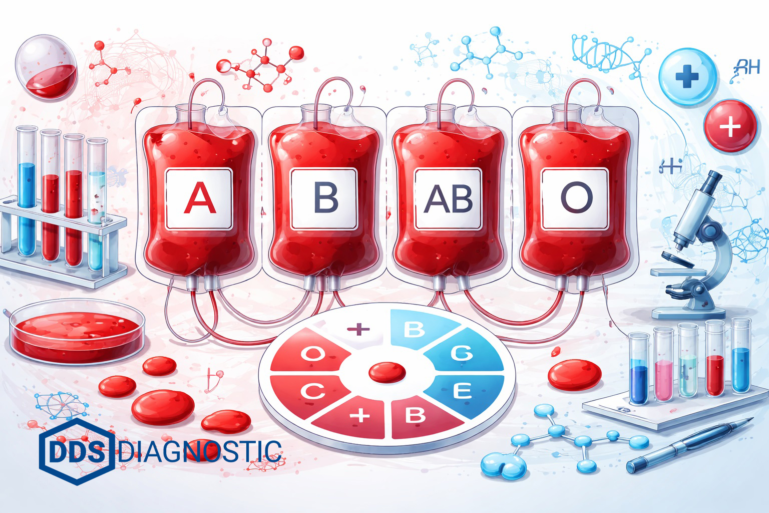 Grupele de sânge: codul genetic care îți poate salva viața